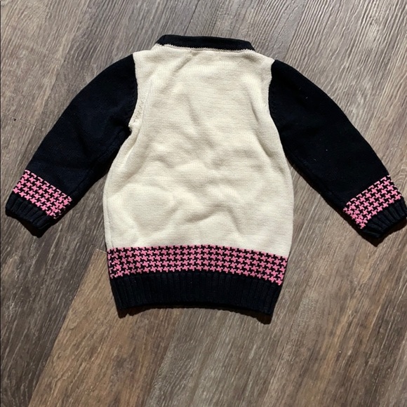 4/$20 Girls Lilly Wicket Flower Knit Sweater 12mth - Picture 4 of 4